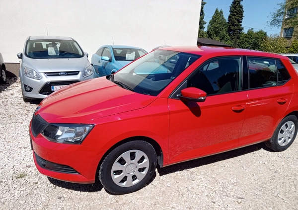 Skoda Fabia cena 35800 przebieg: 76000, rok produkcji 2015 z Nowogród Bobrzański małe 232